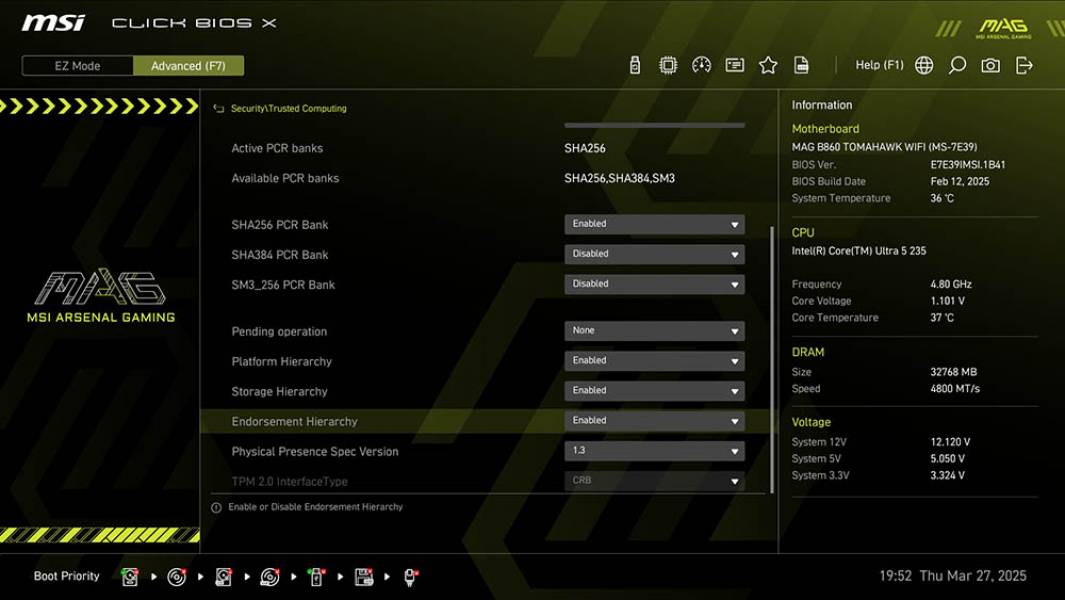 MSI MAG B860 TOMAHAWK WIFI-5